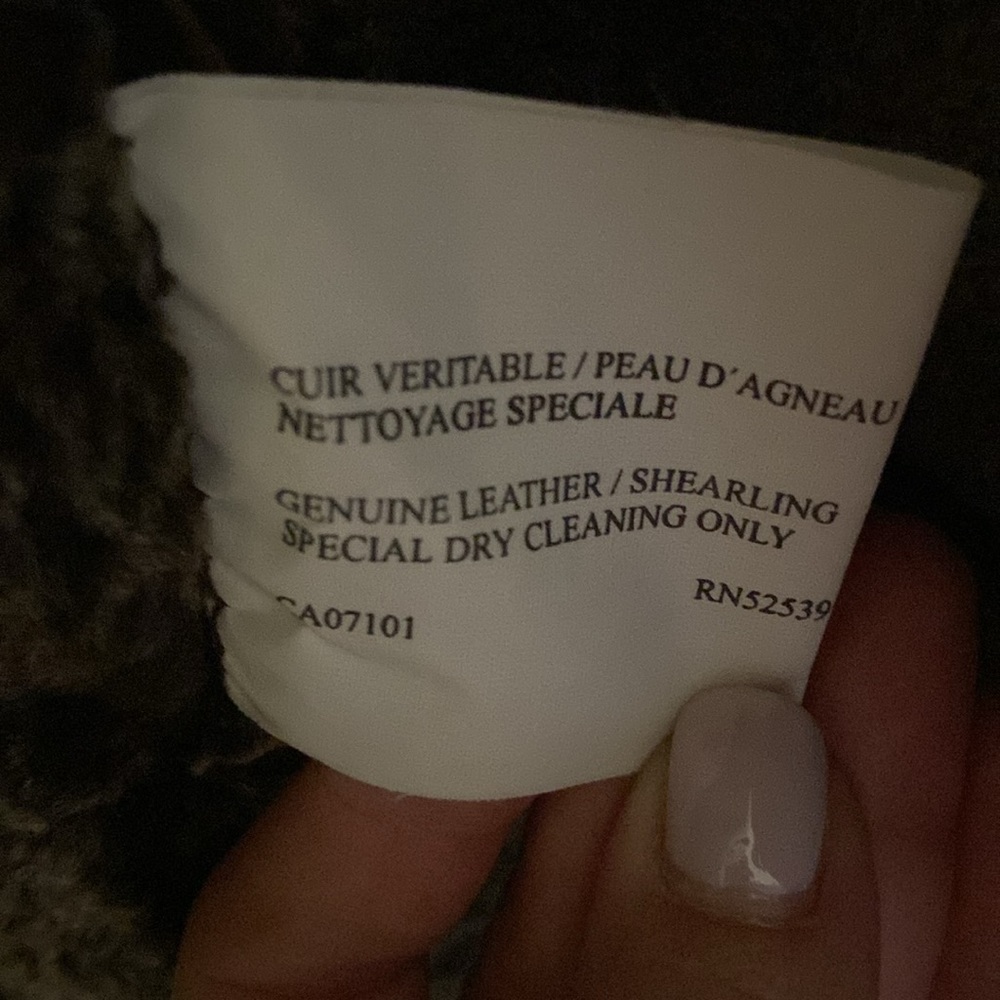 Utex Brown Shearling Jacket - image 7